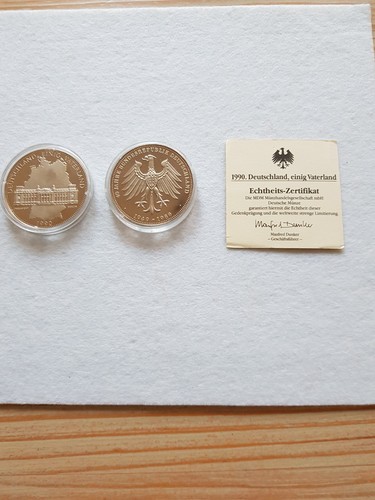 Medaille 1990 deutschland - medaille, deutschland-
