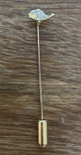 Vintage anstecknadel fisch - anstecknadel,