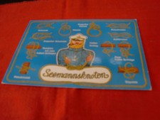 Karte.  "Seemannsknoten".