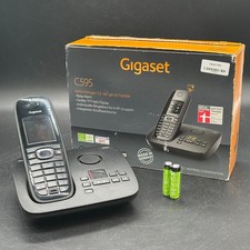 Siemens Gigaset C595 Basisstation mit Anrufbeantworter + Mobilteil C59H