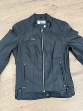 schwarze Lederjacke von Vero
