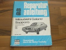 MITSUBISHI Galant / Sapporo Motor Getriebe Fahrwerk Elektrik WERKSTATT HANDBUCH