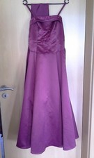 Kleid Ballkleid Abendkleid mit Stolla 36 bordeaux