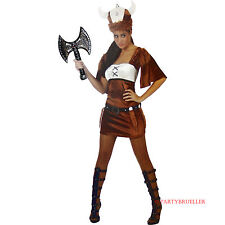 Sexy Wikinger Kostüm Samt  Kriegerin Gr.M/L Mittelalter Wikingerin
