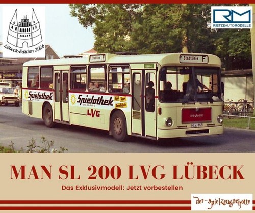 Rietze stadtbus man 200 - 200, lvg