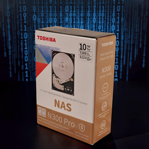 Toshiba n300 pro - 10tb, nas