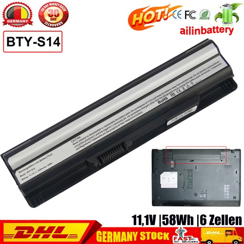 Bty s14 s15 akku - akku, msi