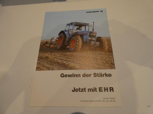 Orig prospekt eicher wotan - orig.,