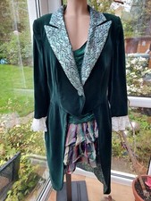 Karneval Fasching Kostüm Gehrock Frack Steampunk Gothik Larp Mittelalter Gr. L