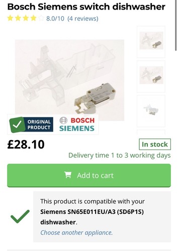 Geschirrspüler bosch siemens - geschirrspüler,