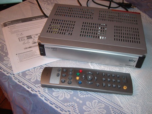 Receiver humax fox ii - receiver, c