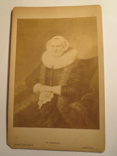 Rembrandt portrait - -, un