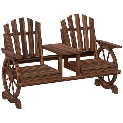 Sitzer gartenbank holz - 2-sitzer,