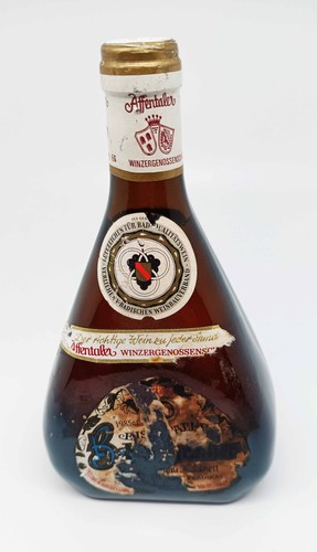 Weinflasche affentaler 1985 - affentaler,