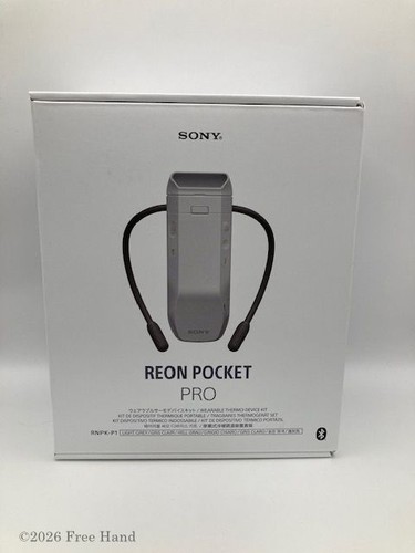 Sony reon pocket - pro, sensing