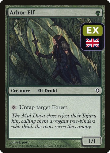 Arbor elf wwk - ex, mtg