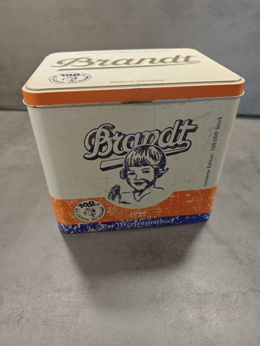 Brandt zwieback dose - brandt, blechdose