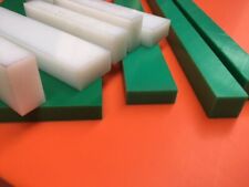 PE1000 UHMW-PE Rechteckleiste natur/ grün 3-100 mm L wählbar Zuschnitte Quadrat