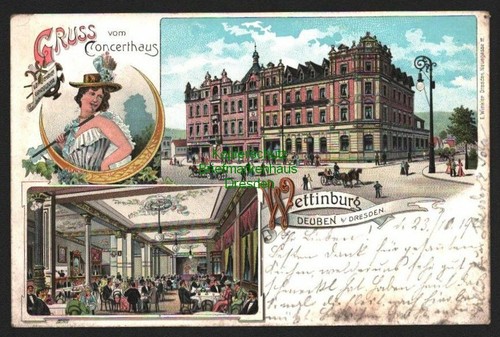 146173 litho gruss vom - gruss,