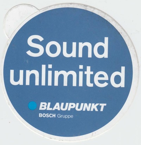 Sticker aufkleber blaupunkt - aufkleber,