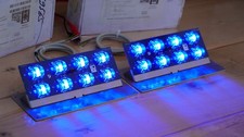 2x Hänsch Integro WAS RTW LED Blaulicht ecoblue B FL K2 Neu Sondersignal 