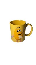 M&M’s Kaffeetasse gelb – Original Mars Schokolinsen Becher 2017 – Sammlerstück