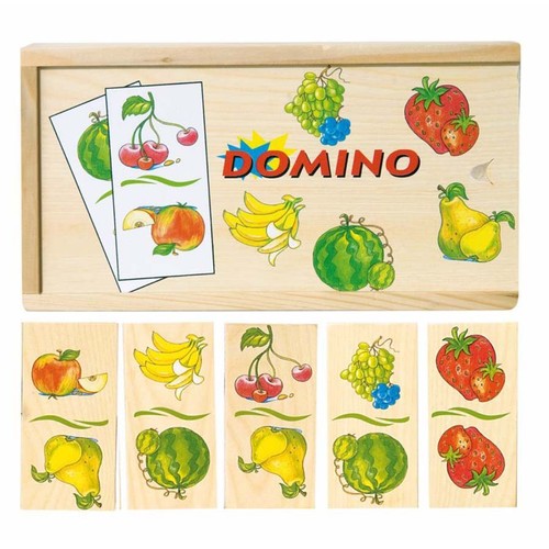 Kinder früchte holz domino - frÜchte,