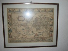 Antike Weltkarte "Nova Totius