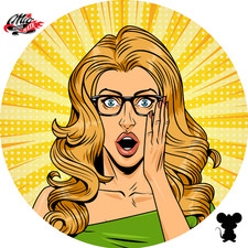 Vintage Blechschild Rund (448)