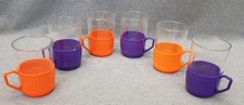 6 vintage DDR Teegläser