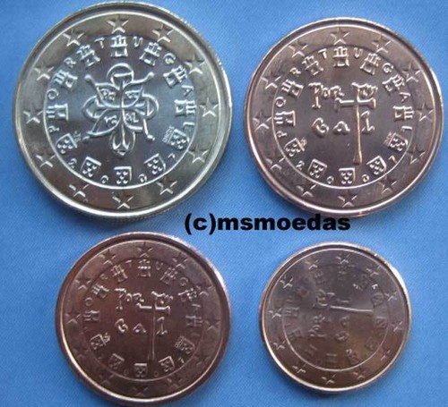 Portugal euromünzen jahr - 4,