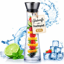 Glaskaraffe 1,1L mit