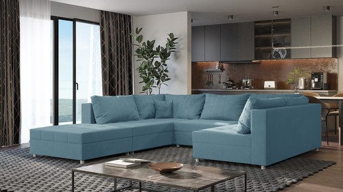 Wohnlandschaft sofa andro - wohnlandschaft,