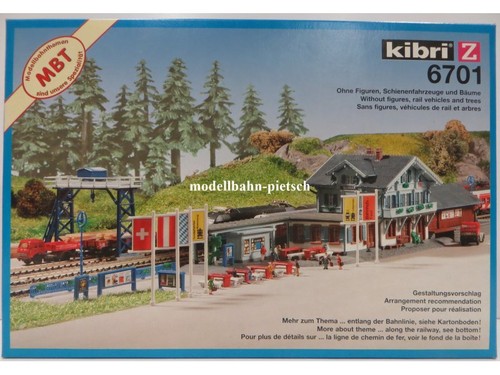 Kibri 6701 bausatz bahnhof - ,