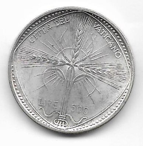 Vatikan 500 lire 1968 - vatikan,