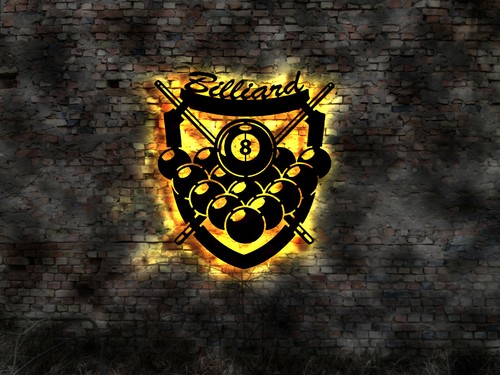 Billiard bild wandbild - billiard,
