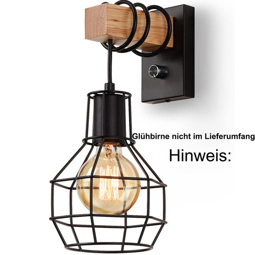 Retro wand lampe - retro,