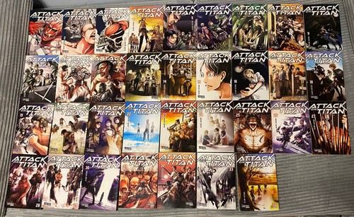 Attack titan manga - attack, 1-34