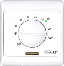 Raum THERMOSTAT für Elektro Heizmatte Stellantrieb Wasser Knopf Einstellung 16A