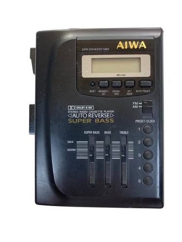 Aiwa t65 super bass radio - hs-t65,