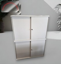 Bene Aktenschrank Schrank Büroschrank Schiebetüren lichtgrau 4 OH 100x145 as0271