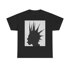 Punk Rocker Mohawk Silhouette