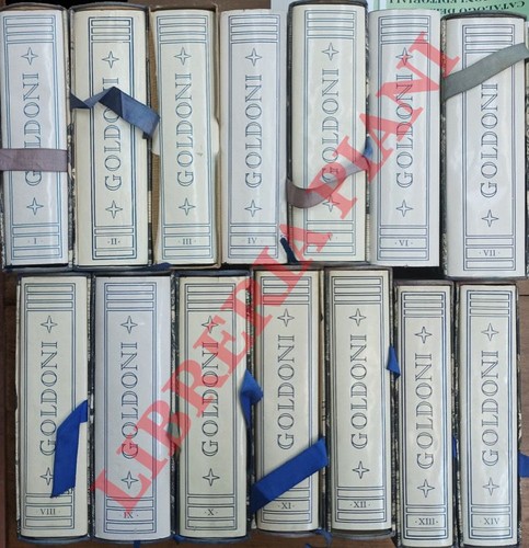 Goldoni carlo alle werke - goldoni,