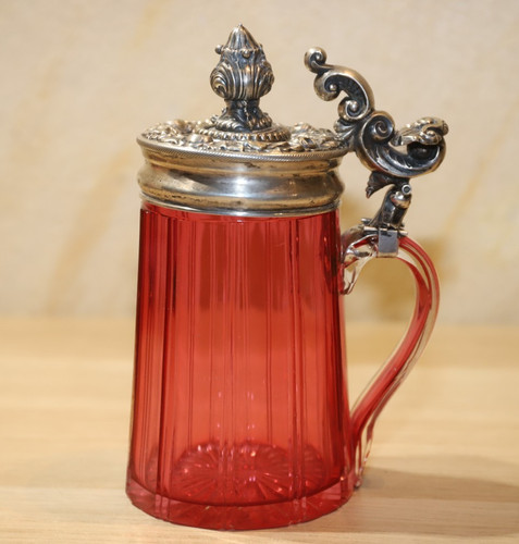 Antiker prunk bierkrug - antiker, prunk-bierkrug
