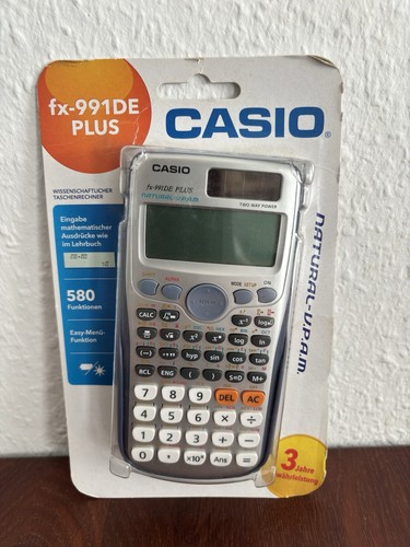 Casio 991de plus - fx-991de,
