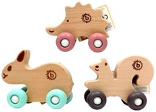 Bieco Holztiere Hase Igel