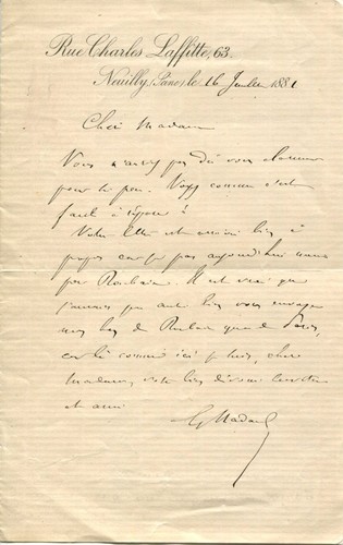Gustave nadaud roubaix - nadaud, (roubaix