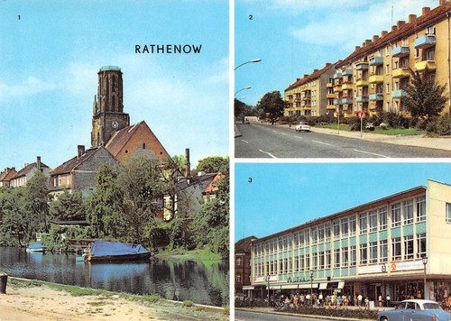Rathenow mehrbildkarte ngl - rathenow,