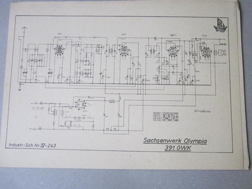 Sachsenwerk olympia 391 gwk - olympia,