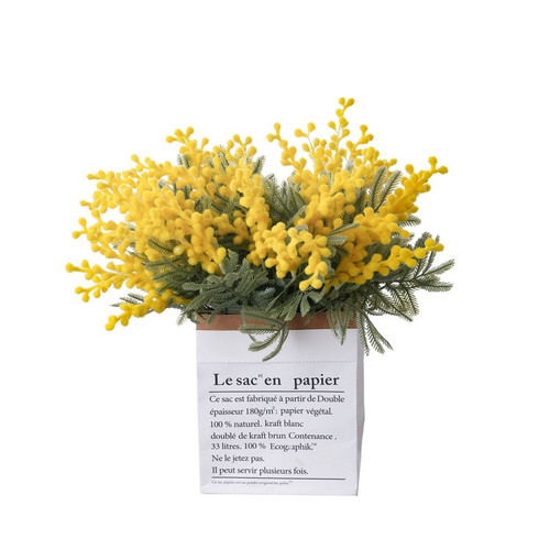Gelbes kunstblumen konvolut - gelbes,